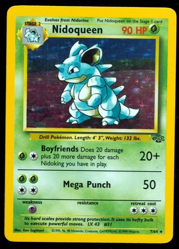 Nidoqueen holo lp - holo,